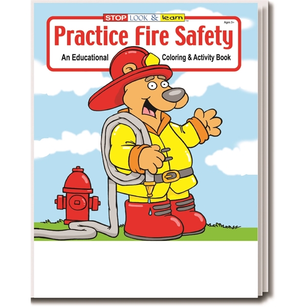 Practice Fire Safety Coloring and Activity Book - Image 2
