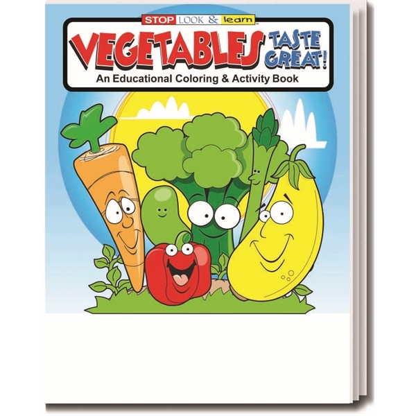 Vegetables Taste Great! Coloring Book Fun Pack - Image 2