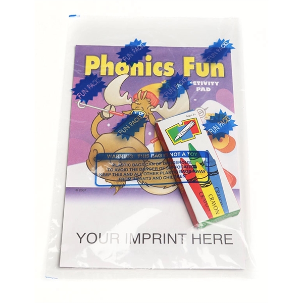 Phonics Fun Activity Pad Fun Pack - Image 1