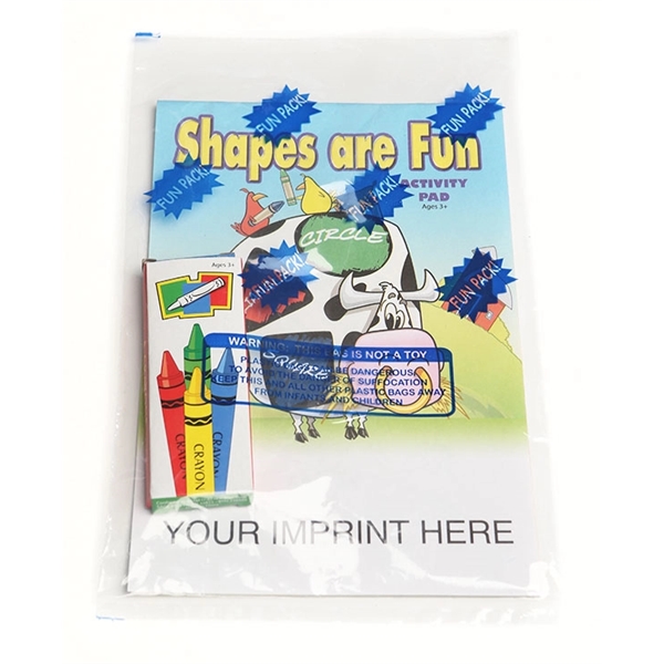 Shapes are Fun Activity Pad Fun Pack - Image 1