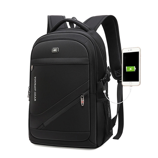 Laptop Backpack with Usb Port     - Image 1