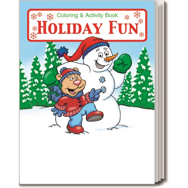 Holiday Fun Coloring and Activity Book - Image 2