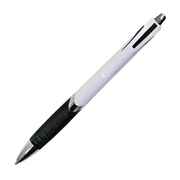 White Crest Grip Pen - Image 8