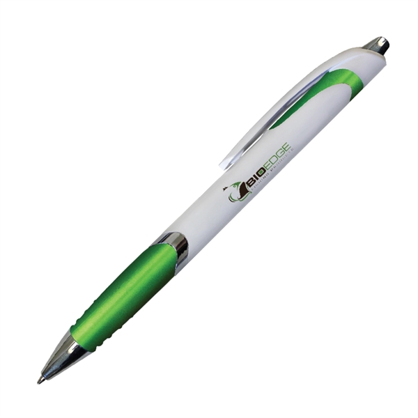 White Crest Grip Pen, Full Color Digital - Image 11