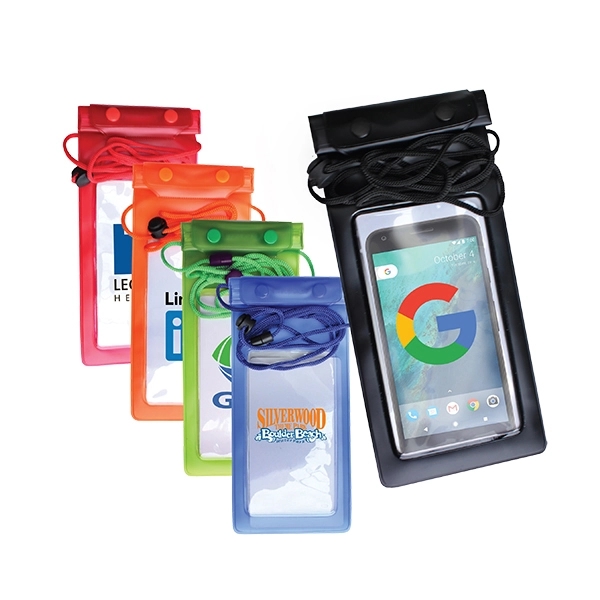 Large Waterproof Cell Phone Bag, Full Color Digital - Image 1