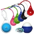 Halcyon® Round Lip Balm with Lanyard, Full Color Digital