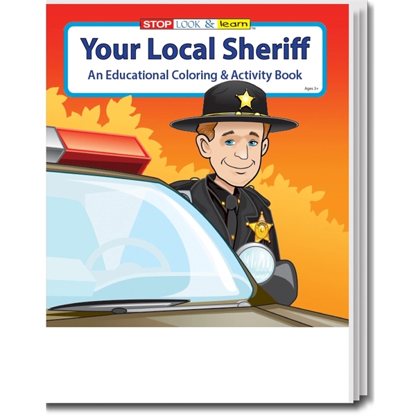 Your Local Sheriff Coloring Book Fun Pack - Image 2