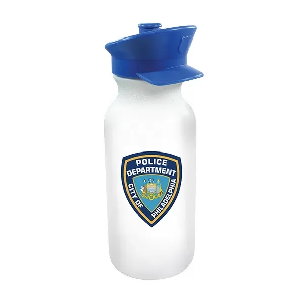 20 oz. Value Cycle Bottle with Police Hat Push 'n Pull Cap, - Image 6