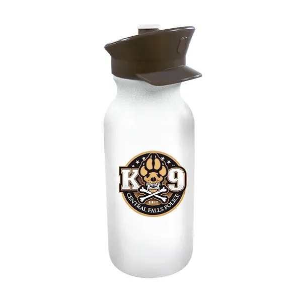 20 oz. Value Cycle Bottle with Police Hat Push 'n Pull Cap, - Image 10