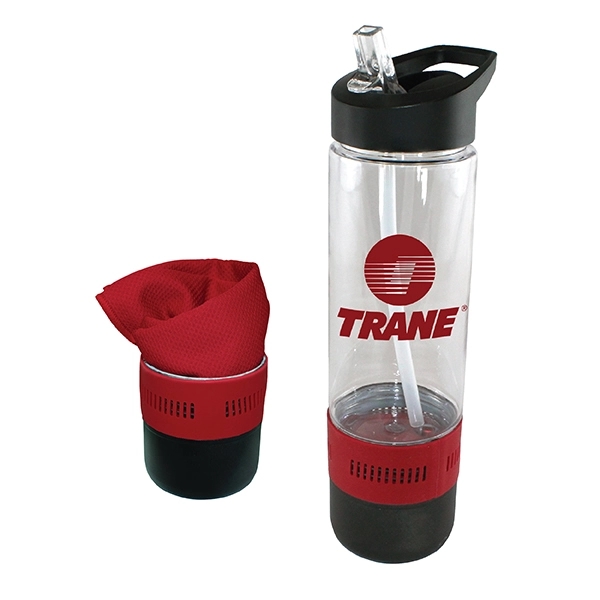 17 oz. Tritan™ Bottle with Cooling Towel - Image 9