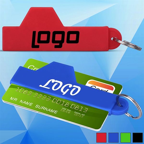Card Holder w/ Key Ring - Image 1