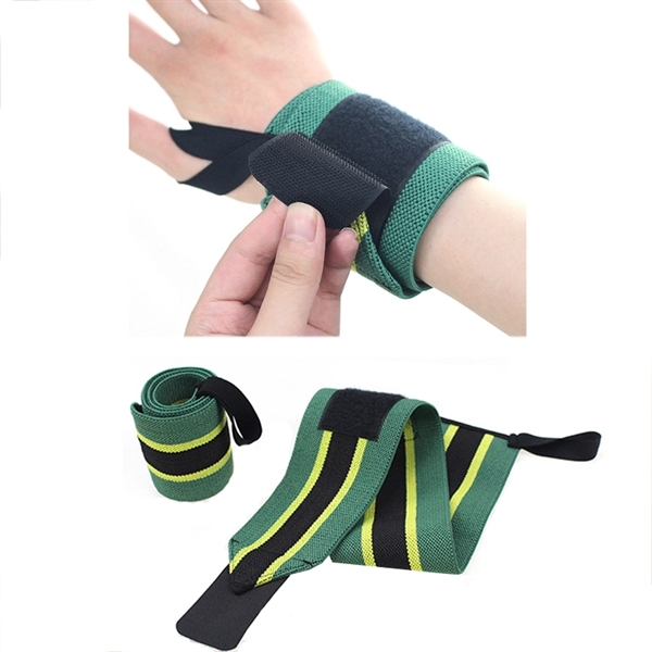 Fitness Wrist Wraps Straps Fitness Sprain Protection     - Image 4