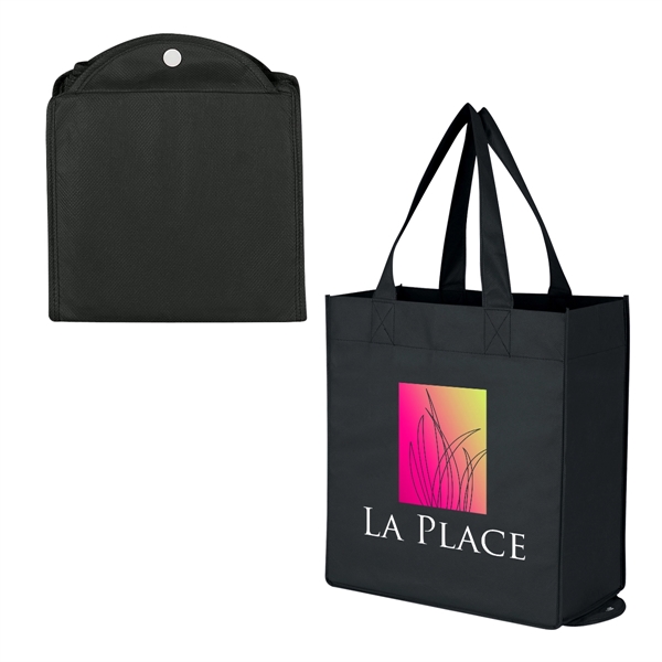 Non-Woven Foldable Shopper Tote Bag - Image 22