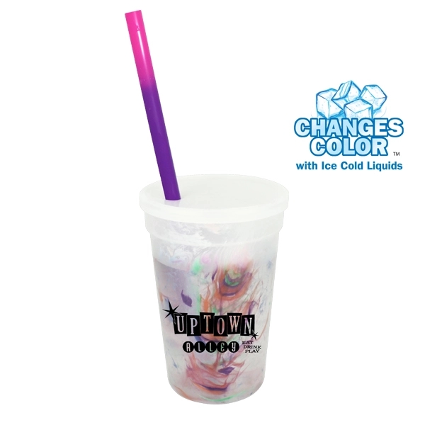 17 oz. Rainbow Confetti Mood Cup/Straw/Lid Set - Image 7