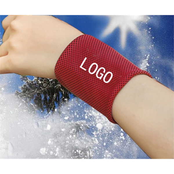 Summer Cool Sweatband for the Wrist     - Image 3