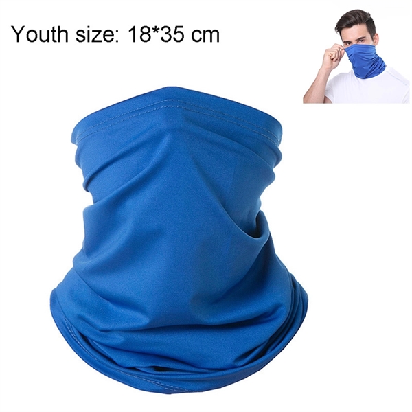 Youth Size Ice Silk Multi-Functional Cool Neck Gaiter     - Image 1