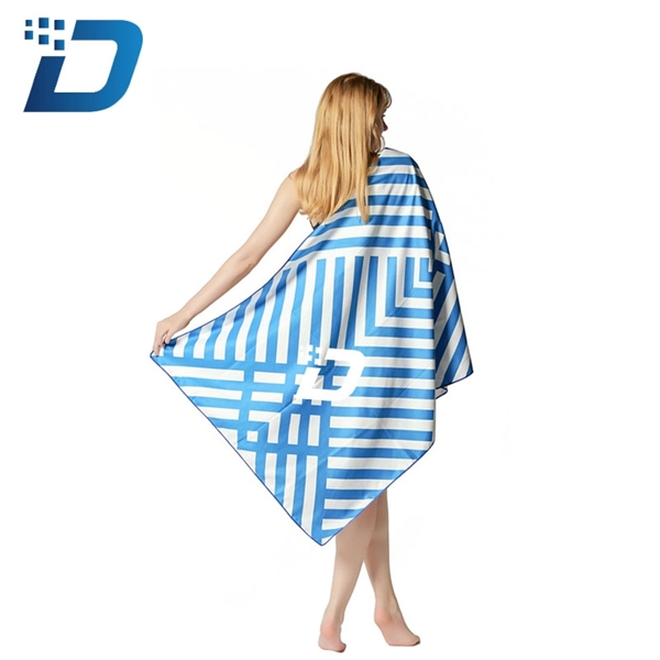 Quick-drying Double-sided Fleece Beach Towel - Image 1