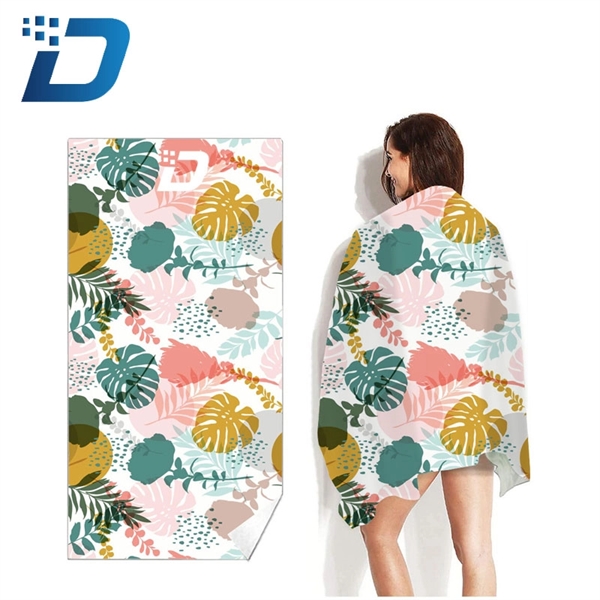 Quick-drying Double-sided Fleece Beach Towel - Image 2