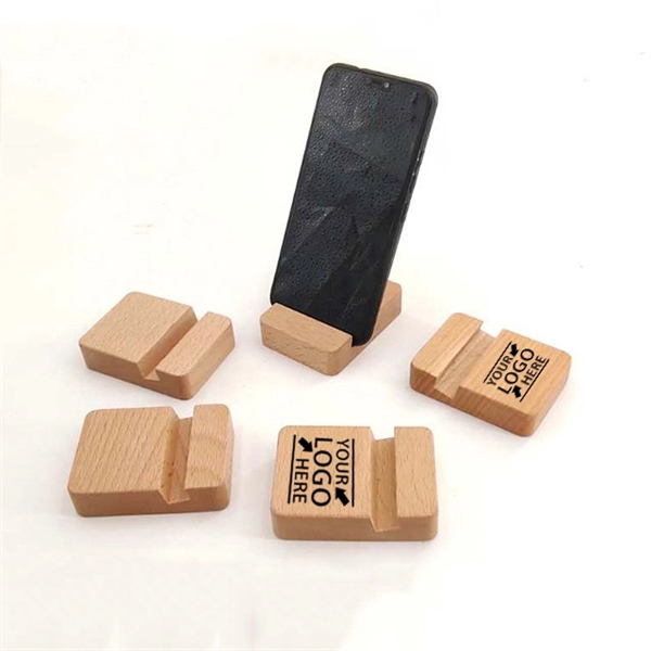 Wooden Mobile Phone Stand - Image 1