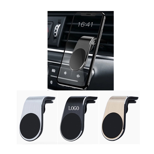 Car Air Vent Mobile Phone Magnetic Holder - Image 1