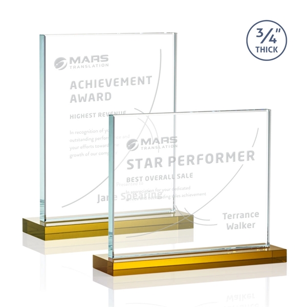 Manhattan Award - Amber - Image 1
