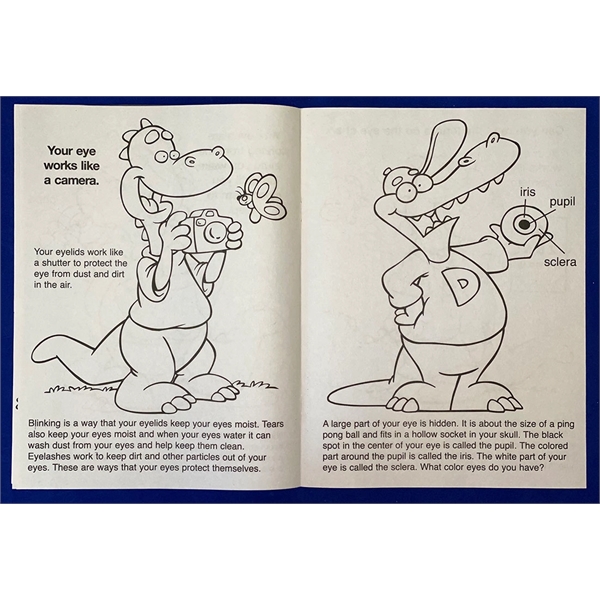 Learn About Eye Care Coloring and Activity Book - Image 3