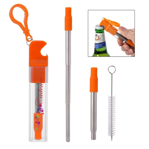 Straw Kit With Bottle Opener - Image 12