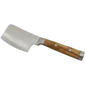 Forged Olivewood Handle "Chef's Style" Cheese Knife
