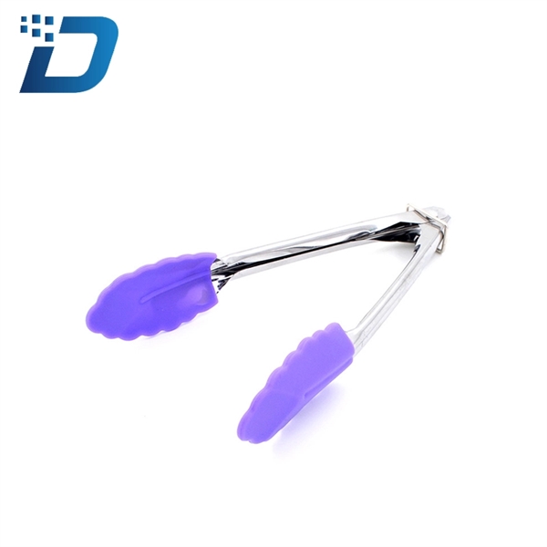 Stainless Steel Silicone Kitchen Tong - Image 3