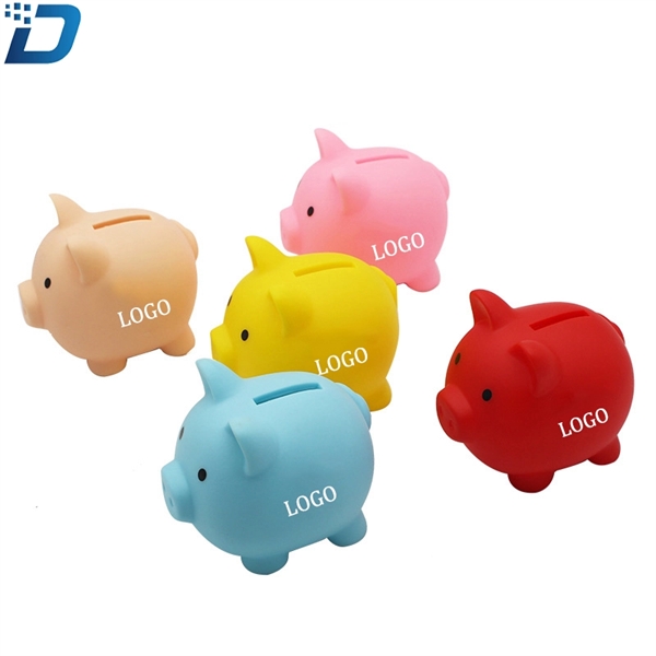 Plastic Piggy Bank - Image 1