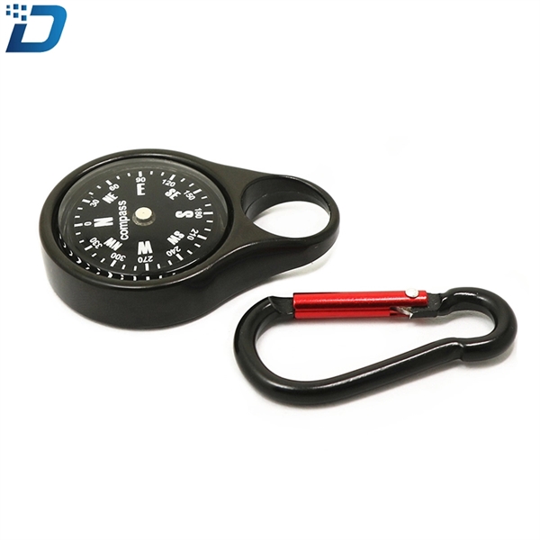 Zinc Alloy Keychain Compass - Image 2