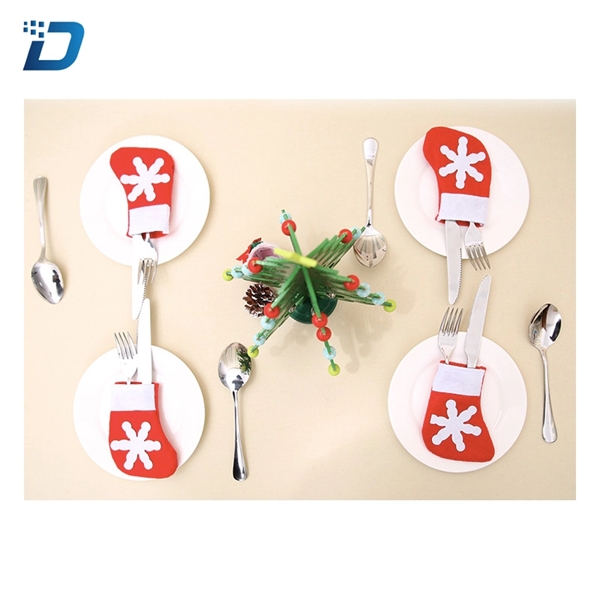 Christmas Cutlery Bag - Image 4