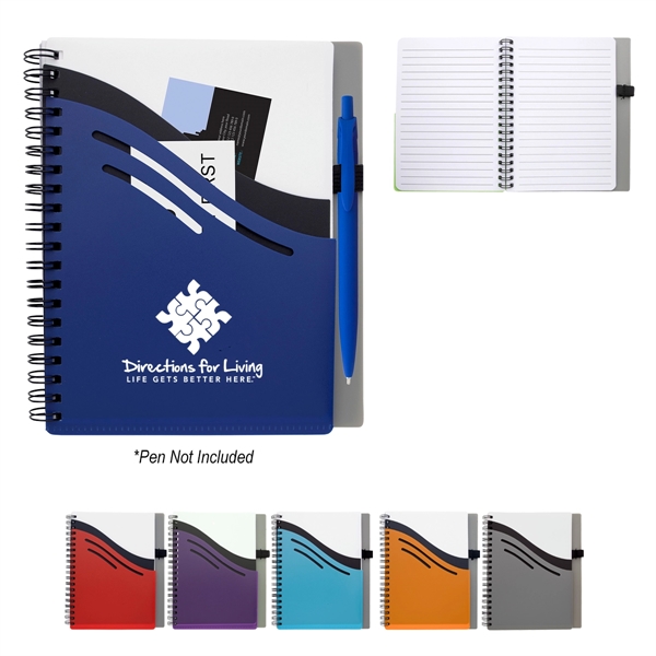 5" x 7" Double Dip Spiral Notebook - Image 1