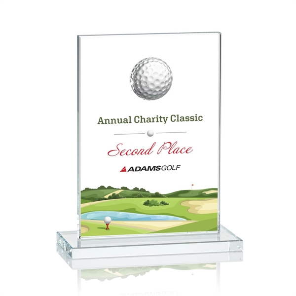Cumberland VividPrint™ Golf Award - Clear - Image 3