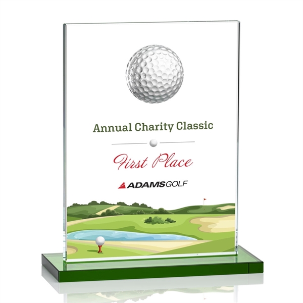 Cumberland VividPrint™ Golf Award - Green - Image 4