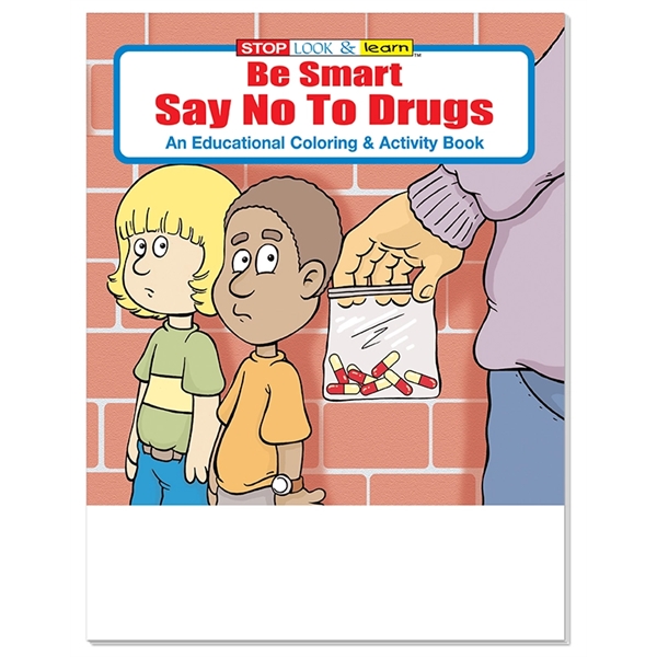 Be Smart Say No to Drugs Coloring and Activity Book Fun Pack - Image 3