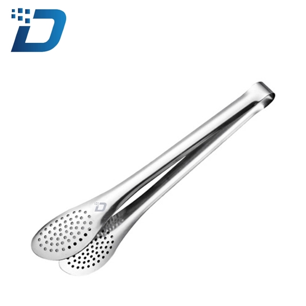 Stainless Steel Food Kitchen Cooking Tongs - Image 4