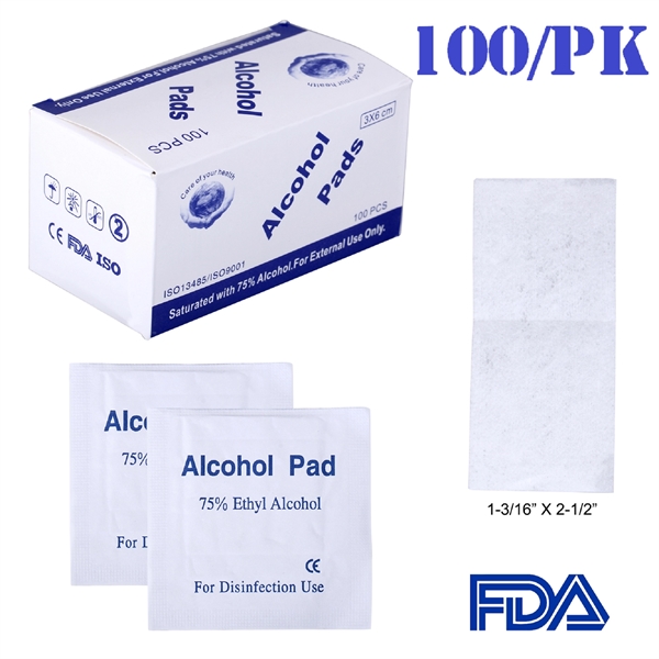 Alcohol Wipes 100 PCS per Box