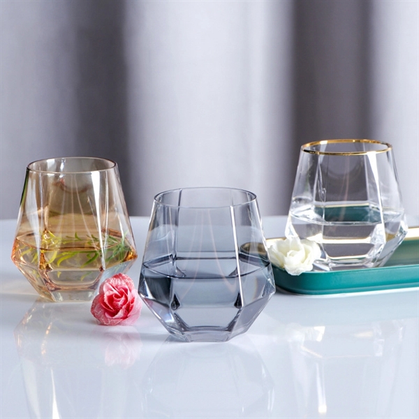 Christmas Diamond Shaped Whisky Glasses Cup - Image 3