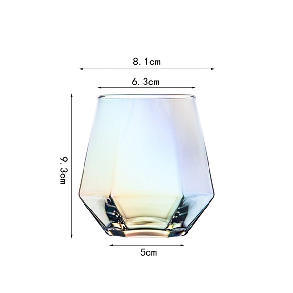 Christmas Diamond Shaped Whisky Glasses Cup - Image 5