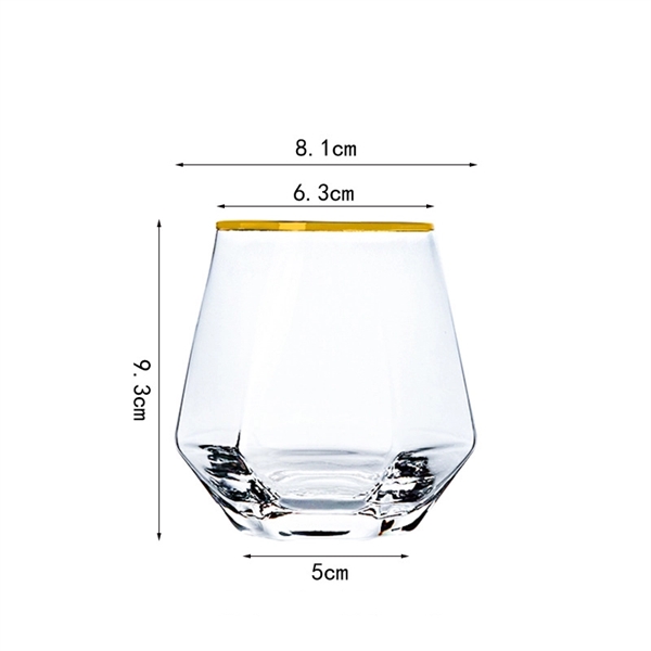 Christmas Diamond Shaped Whisky Glasses Cup - Image 7