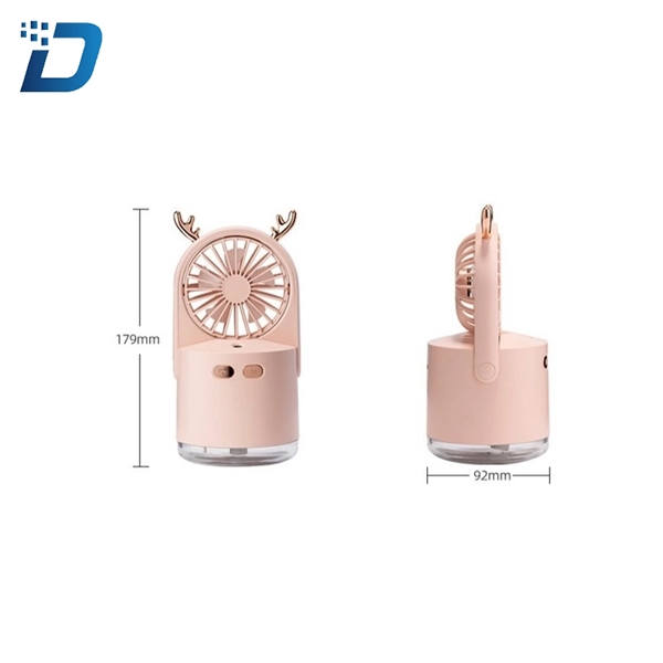 Mini USB and Battery Fan with water tank - Image 2