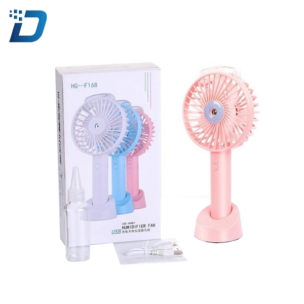 Mini USB and Battery Fan with water tank - Image 2