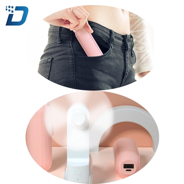 Collapsible Mini USB Fan 1500mAh and Power Bank - Image 2