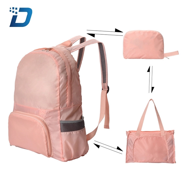 Waterproof Backpack Dual-purpose Folding Backpack - Image 2