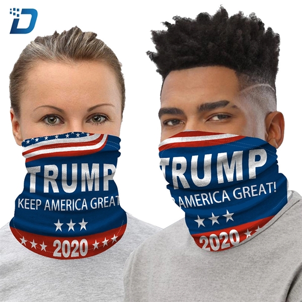 Custom Trump Election Neck Gaiter Mask - Image 1