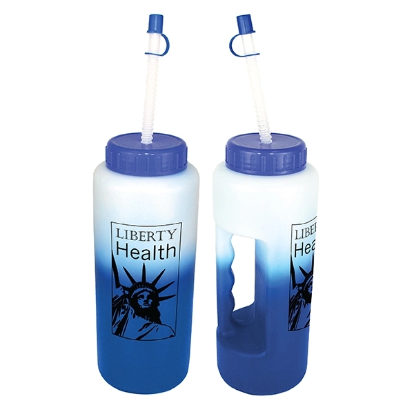 32 oz. Mood Grip Bottle with Flexible Straw - Image 3