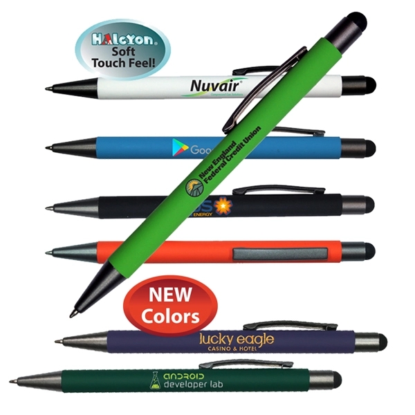 Halcyon® Metal Pen/Stylus, Full Color Digital - Image 1