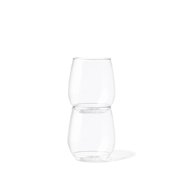 14 oz. Tossware Stemless Plastic Wine Glass - Image 3