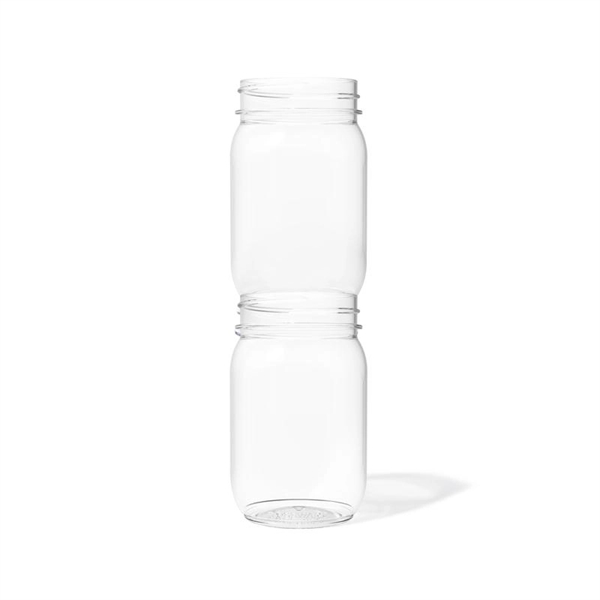 16 oz. Tossware Plastic Mason Jar - Image 2